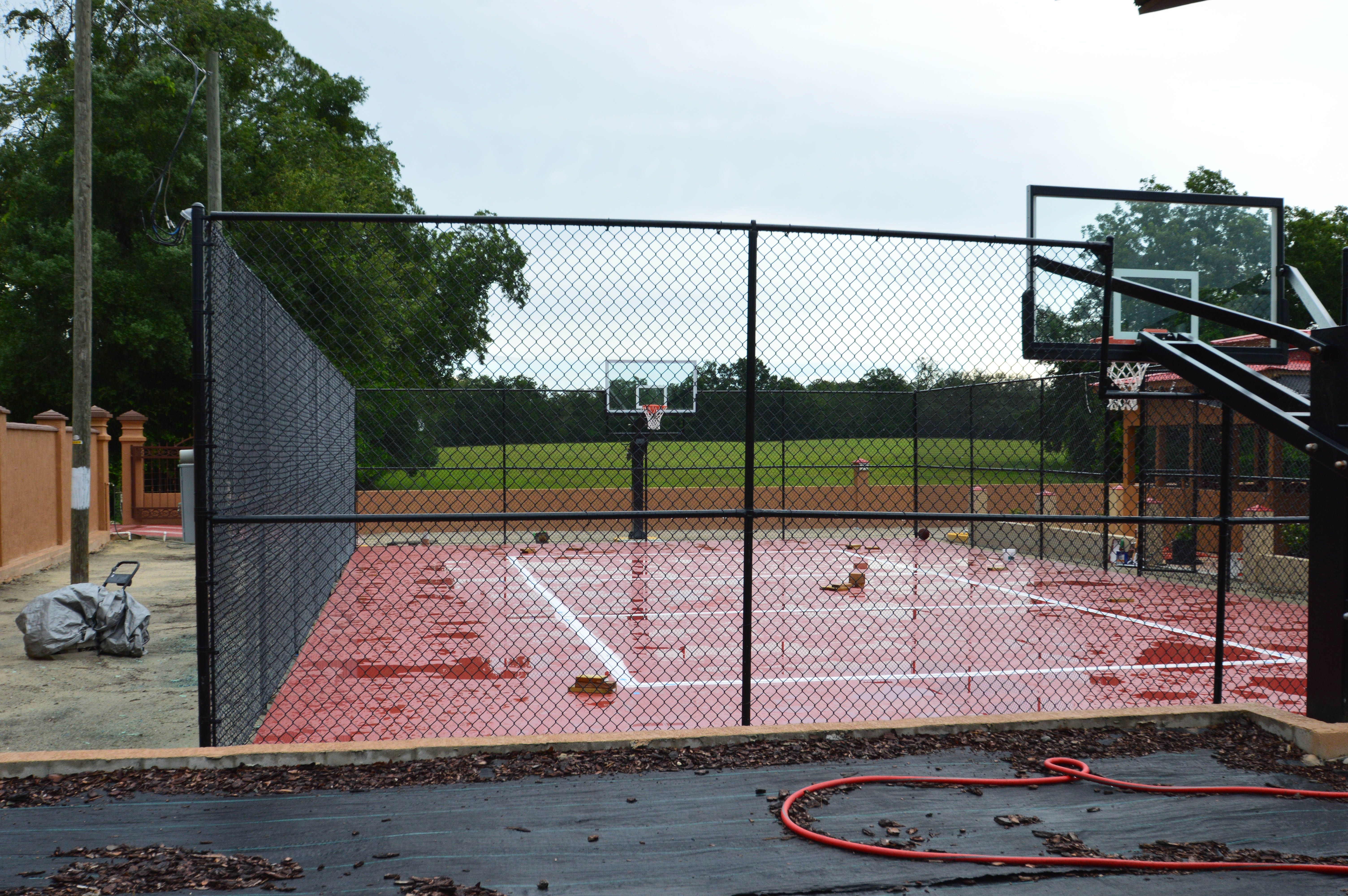 Outdoor Basketball Court
